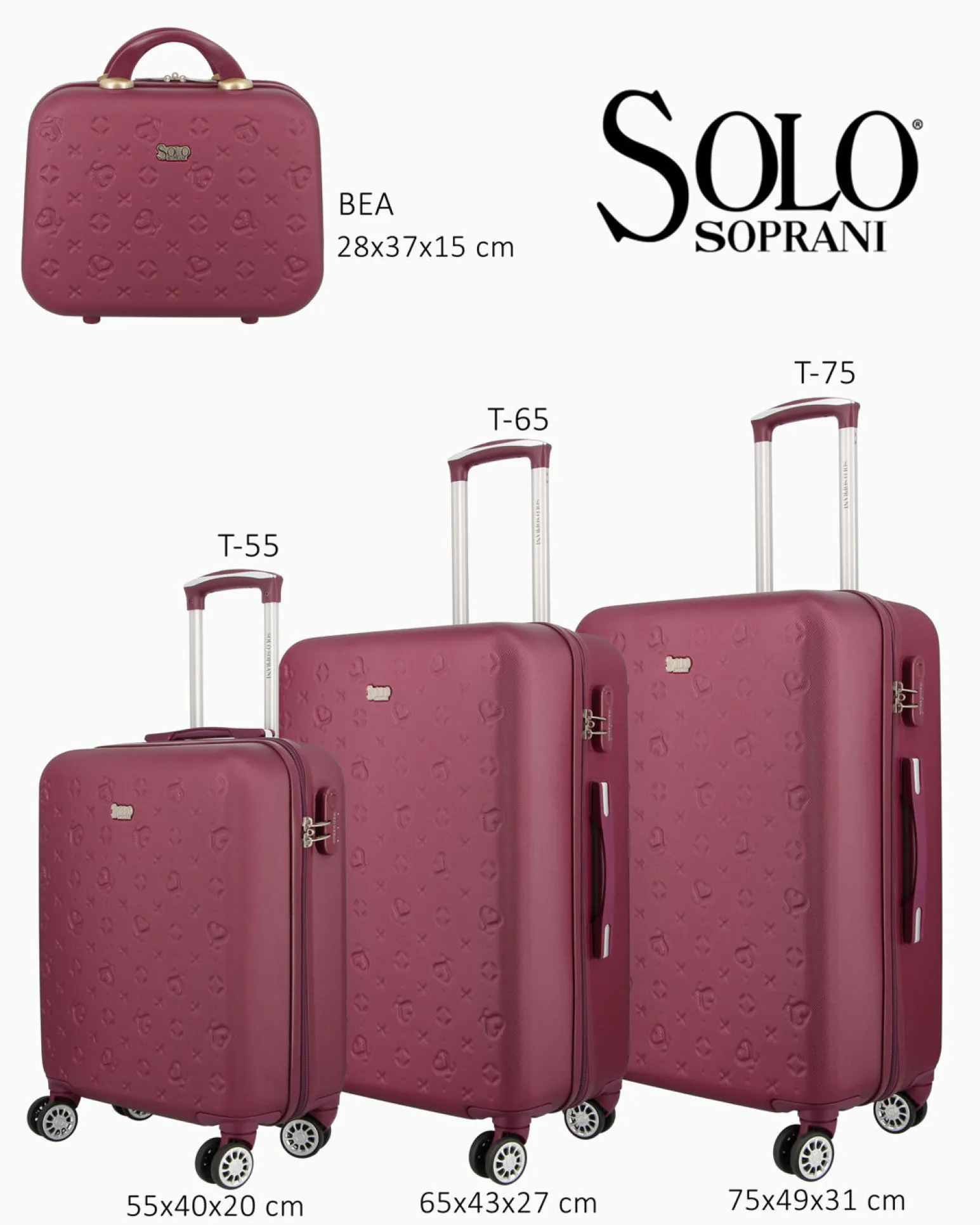 TROLLEY ABS STAMPATO SIMBOLI SOPRANI