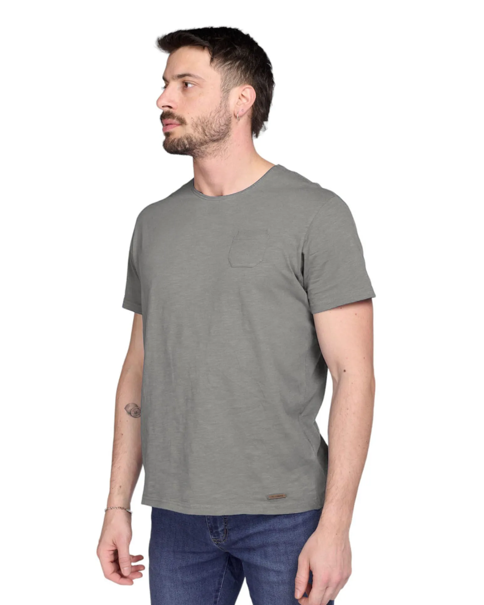 TSHIRT MANICA CORTA CON TASCHINO