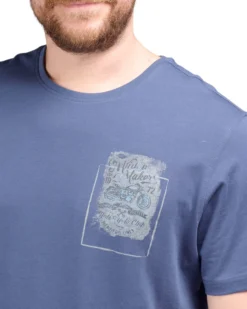 TSHIRT MANICA CORTA FIAMMATA 2 BOTTONI