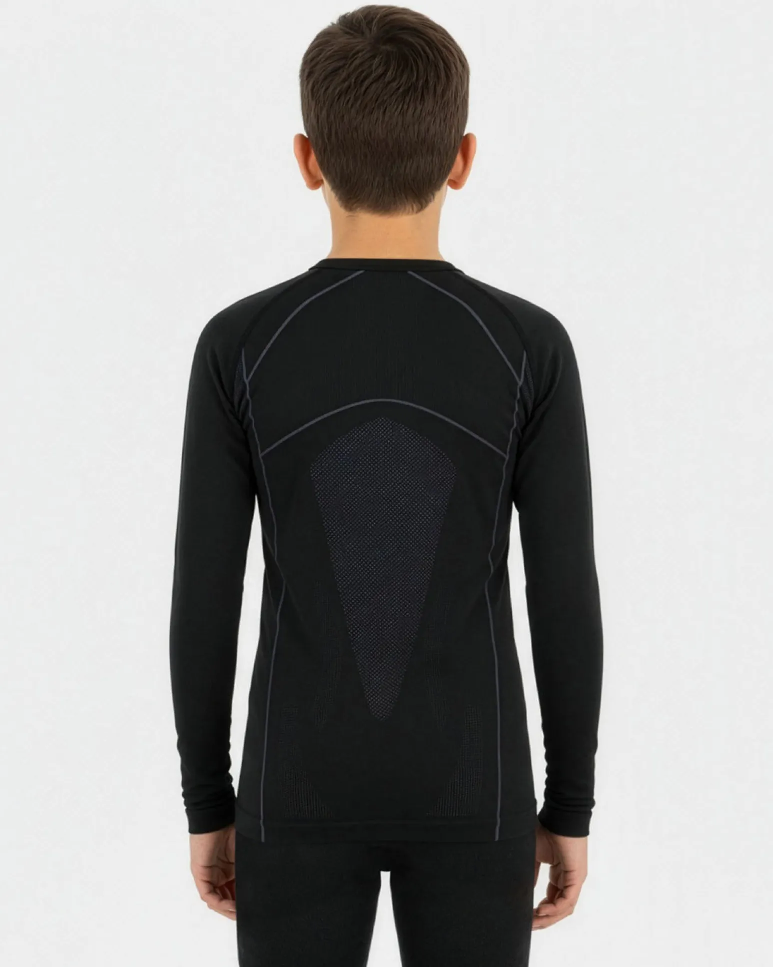 T-SHIRT ML INTIMO TERMICO JR BLACK