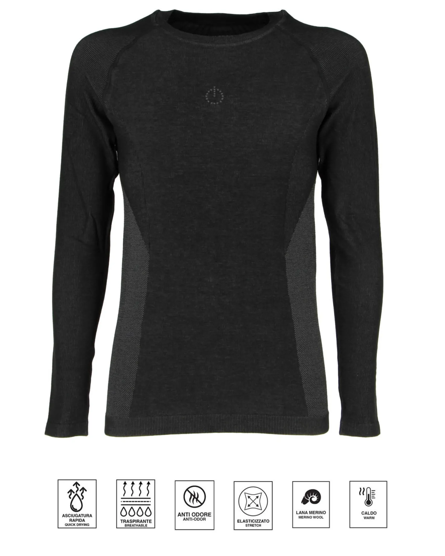 T-SHIRT ML INTIMO TERMICO MERINOS DAVIDE