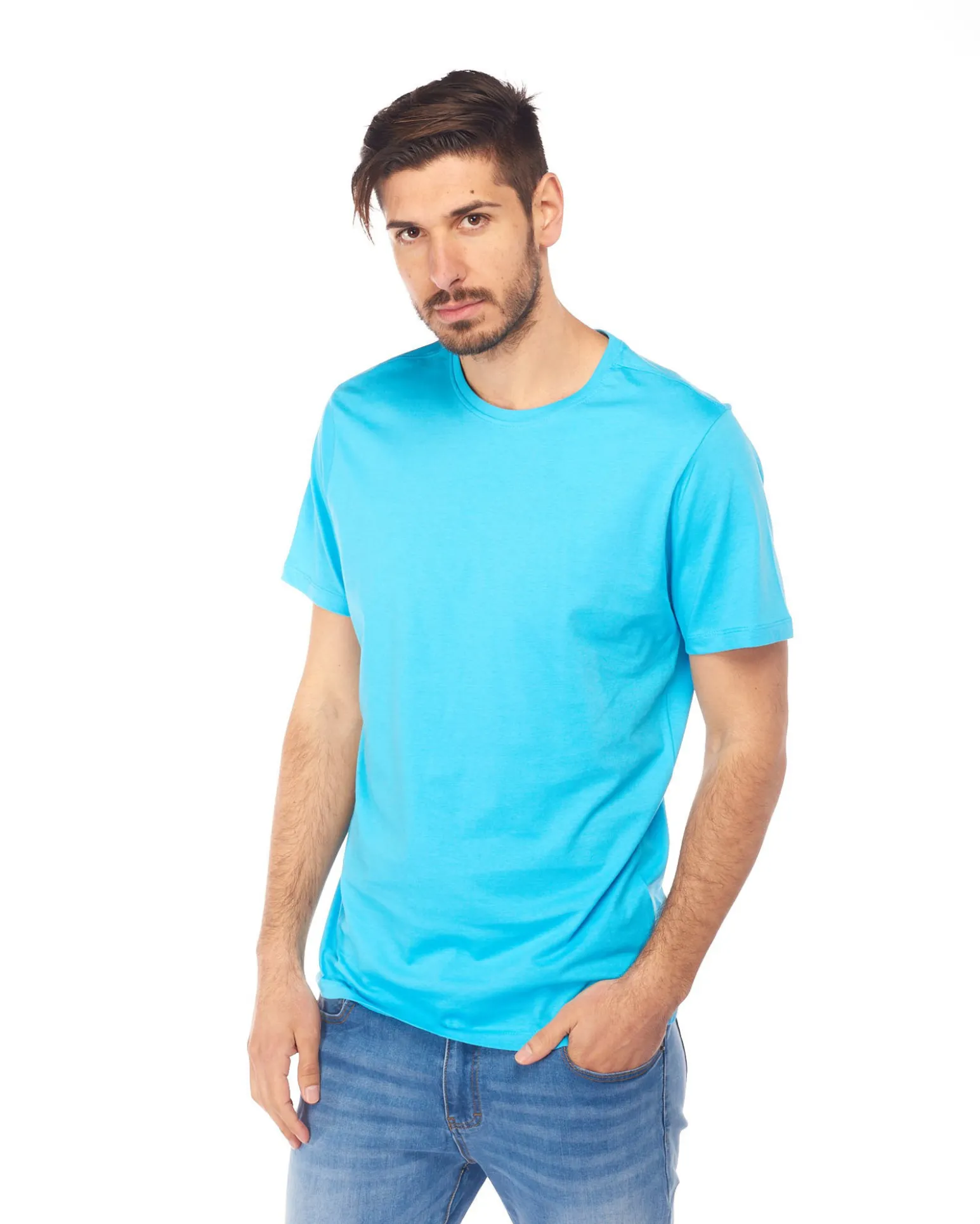 T-SHIRT MM ISMAELE LIGHT BLUE