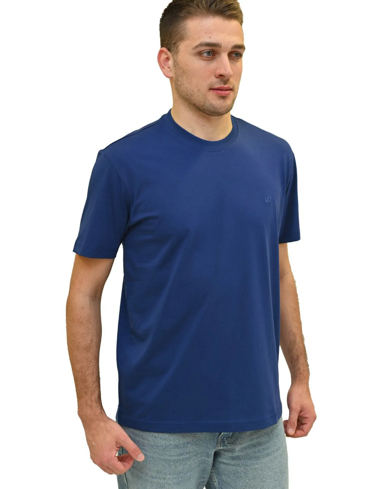 T-SHIRT MM JSY BASIC BLUE