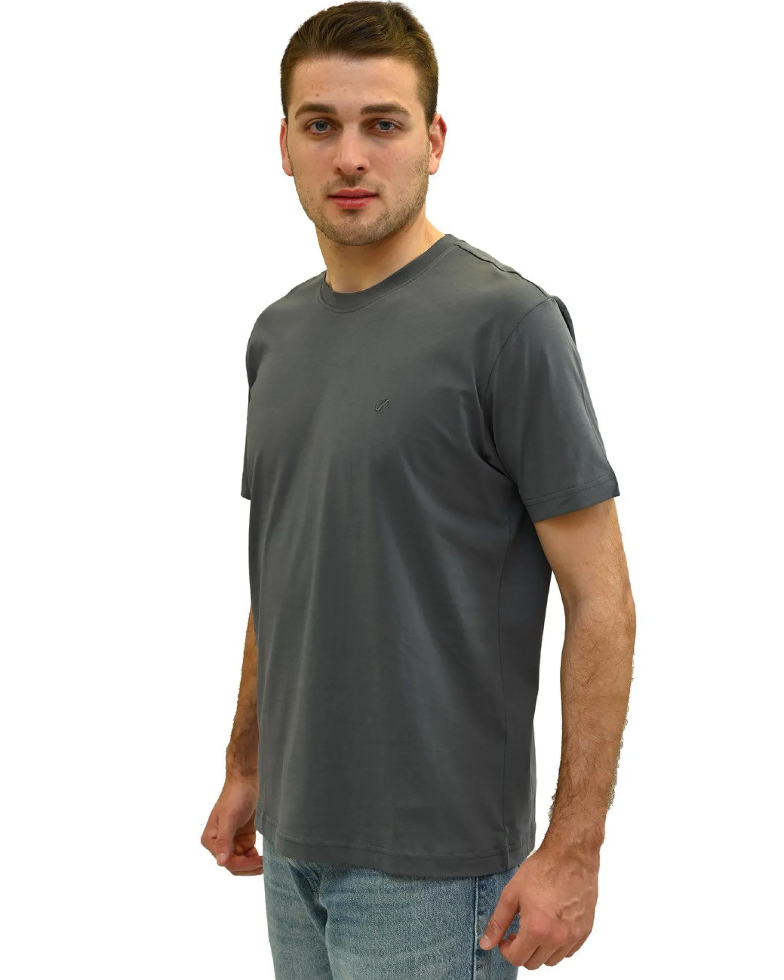 T-SHIRT MM JSY BASIC GREY