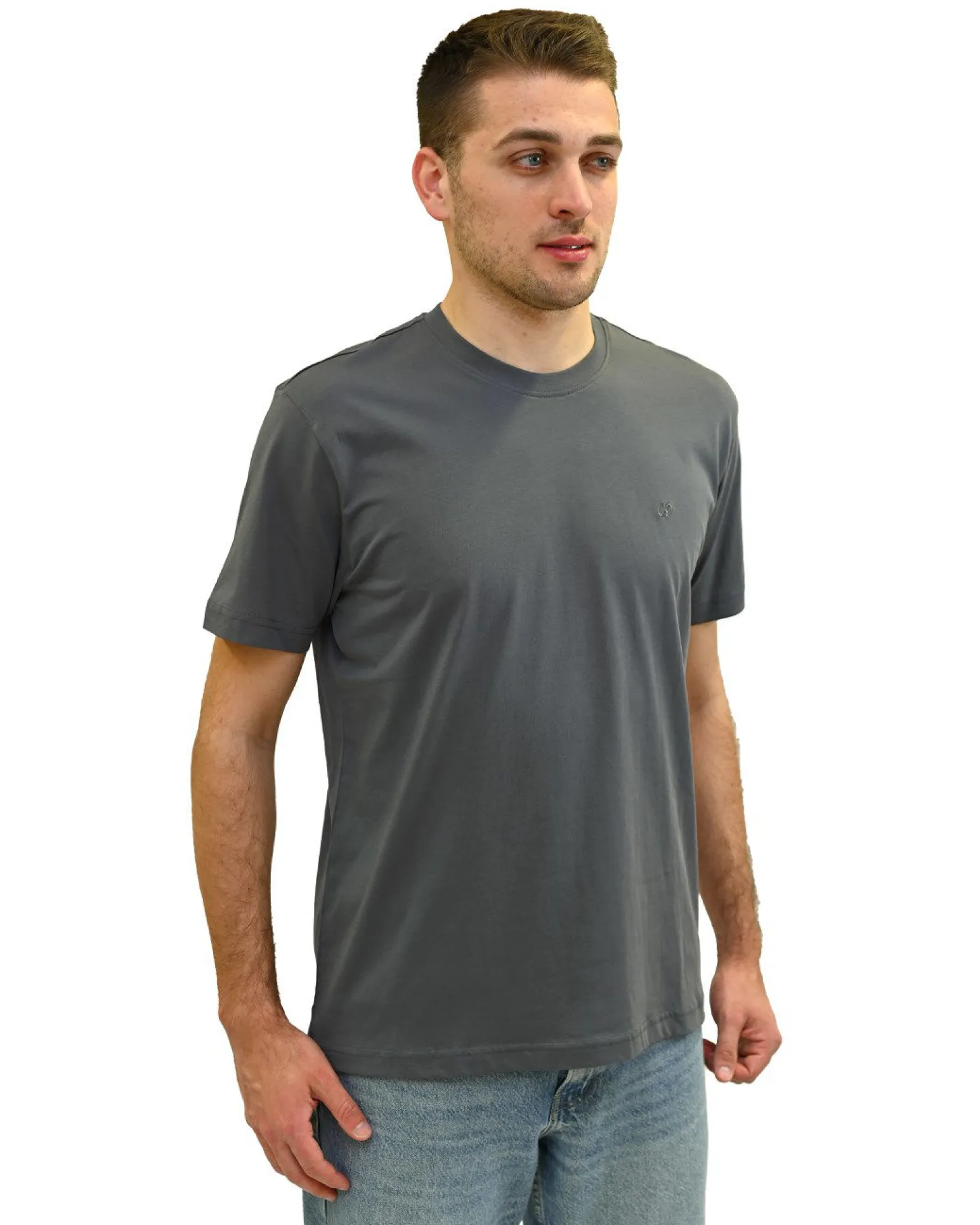 T-SHIRT MM JSY BASIC GREY
