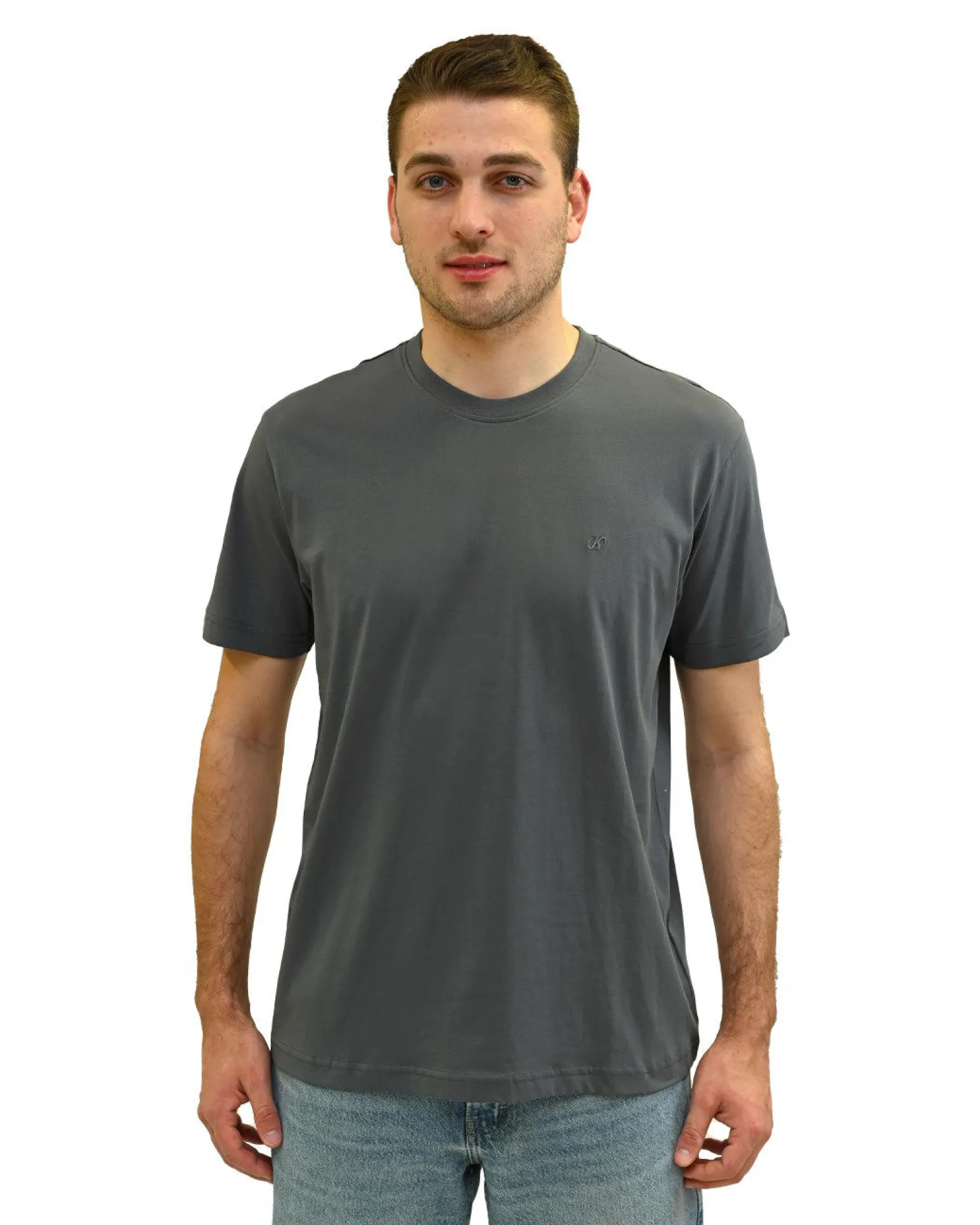 T-SHIRT MM JSY BASIC GREY