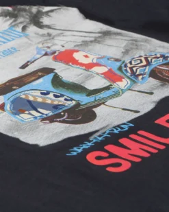 T-SHIRT MM LIFE IS GOOD BLUE