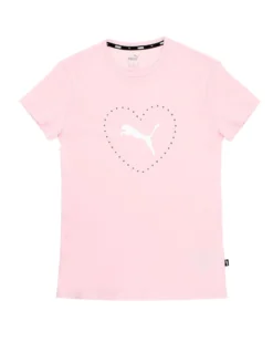 T-SHIRT MM VALENTINE?S DAY GRAPHIC PINK