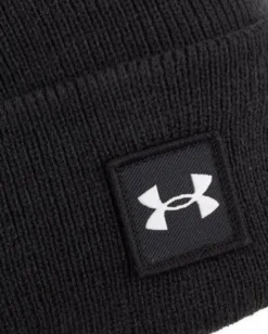 UNDER ARMOUR - BERRETTO HALFTIME CUFF NERO DA UOMO, 1373155_0001