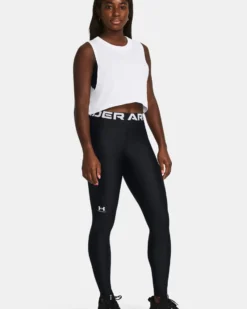 UNDER ARMOUR - LEGGINGS HG AUTHENTICS NERI DA DONNA, 1383559_0001