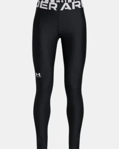 UNDER ARMOUR - LEGGINGS HG NERI  DA RAGAZZA, 1390069_0001