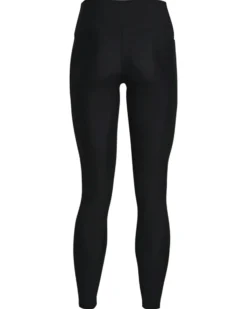UNDER ARMOUR - Leggins neri ultra aderenti in tessuto traspirante a vita alta