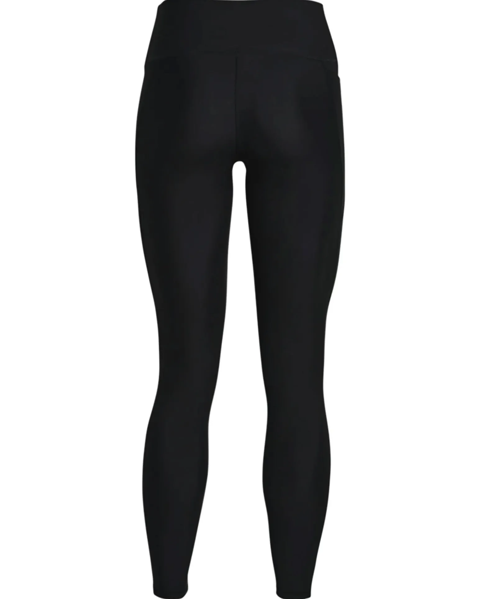 UNDER ARMOUR - Leggins neri ultra aderenti in tessuto traspirante a vita alta