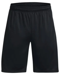 UNDER ARMOUR - Pantaloni corti da allenamento uomo neri con logo bianco