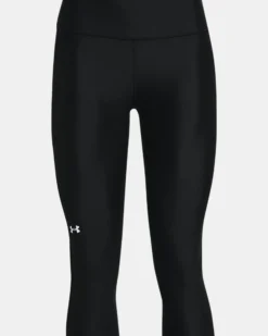 UNDER ARMOUR - Pinocchietto nero ultra aderente in tessuto traspirante