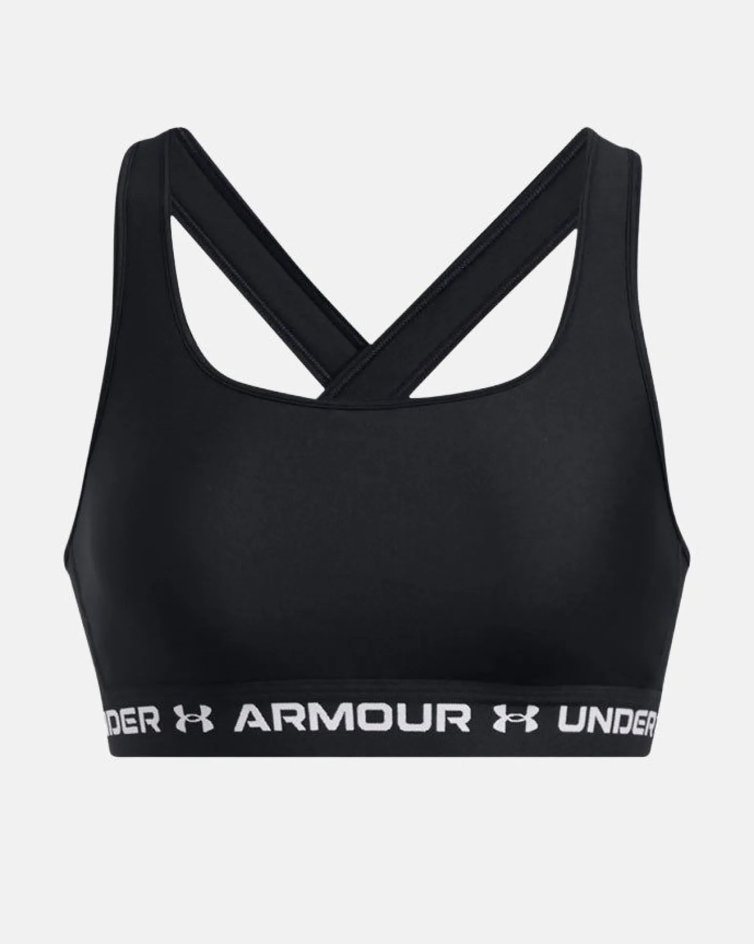 UNDER ARMOUR - REGGISENO SPORTIVO CROSSBACK MID BRA NERO DA DONNA, 1361034_0011
