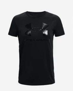 UNDER ARMOUR - T shirt da donna nera con logo