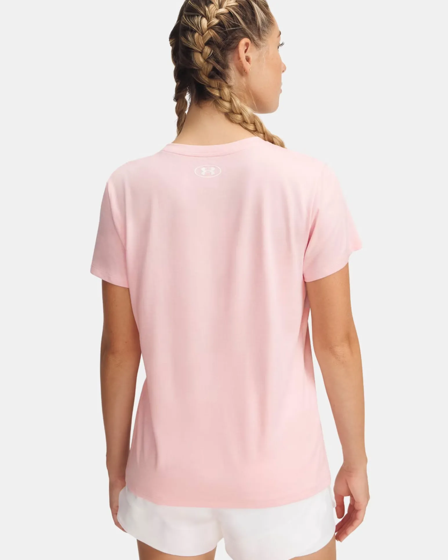 UNDER ARMOUR - T-SHIRT MEZZA MANICA TECH SSV ROSA DA DONNA, 1384227_0647