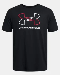 UNDER ARMOUR- T-SHIRT MEZZA MANICA GL FOUNDATION UPDATE SS NERA DA UOMO, 1382915_0601