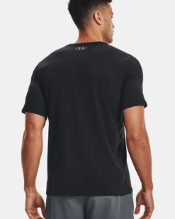 UNDER ARMOUR- T-SHIRT MEZZA MANICA SPORTSTYLE  NERA DA UOMO, 1326799_0001