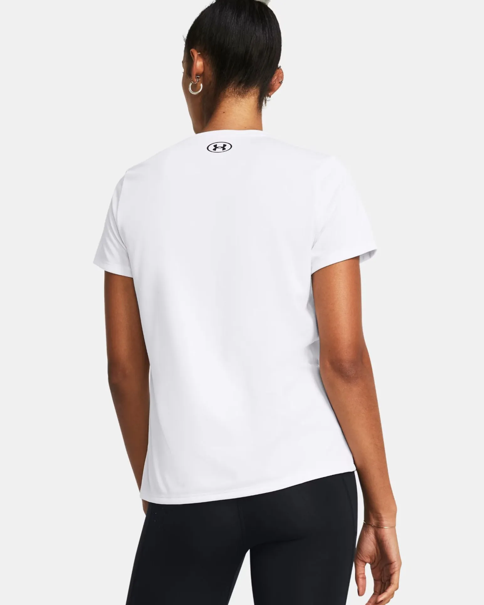 UNDER ARMOUR- T-SHIRT MEZZA MANICA TECH PIXELATE SSC BIANCA DA DONNA, 1384229_0100