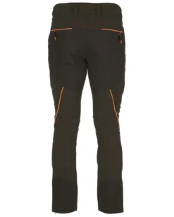 UNIVERS - Pantalone ALPI 4-WAY STRETCH verde/arancione da uomo - 92569392