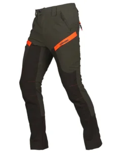 UNIVERS - Pantalone caccia Riva verde/arancio da uomo - 92679392