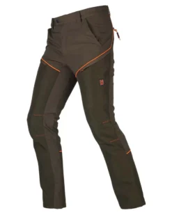 UNIVERS - Pantalone Lucania verde/arancio da uomo - 92711392