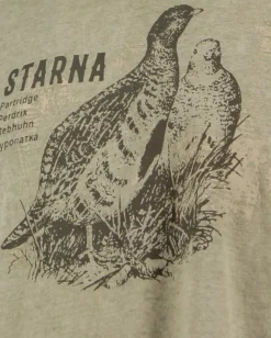 UNIVERS - T-shirt verde STARNA