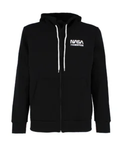 UOMO FELPA CON ZIP E CAPPUCCIO