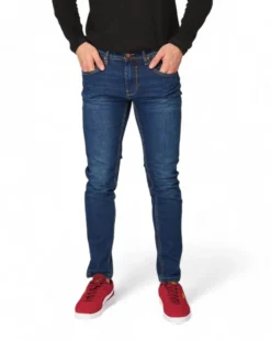 UOMO JEANS 5 TASCHE SABBIATO BAFFI