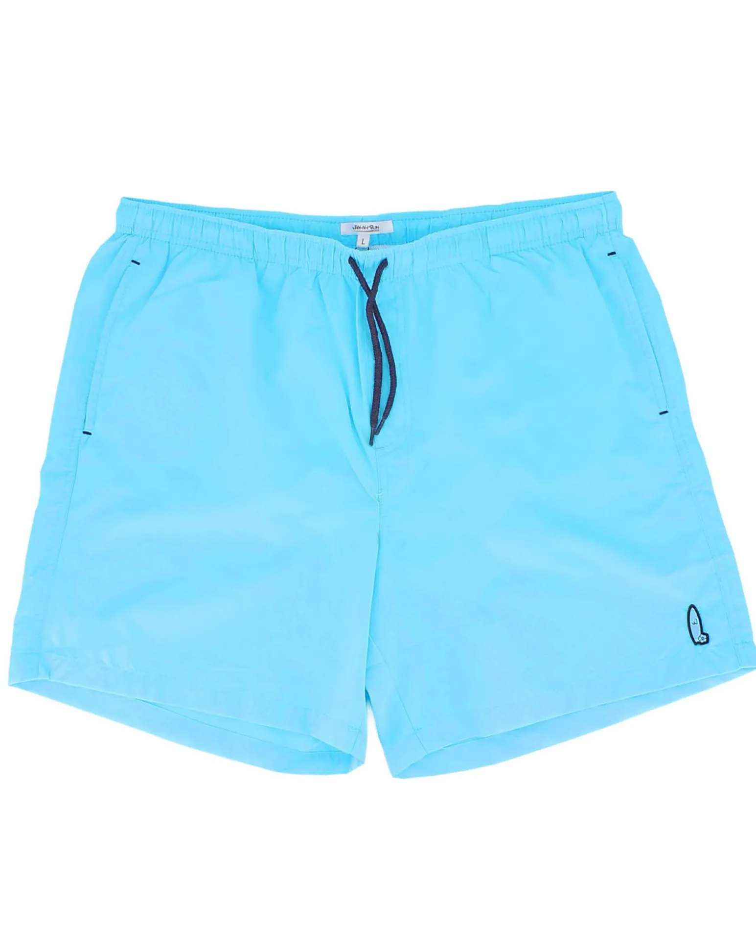 WAIKIKI RUN - BOXER DA MARE AZZURRO CON DETTAGLI BLU, MENELAO