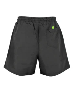 WAIKIKI RUN - BOXER DA MARE NERO CON DETTAGLI VERDE FLUO, MENELAO