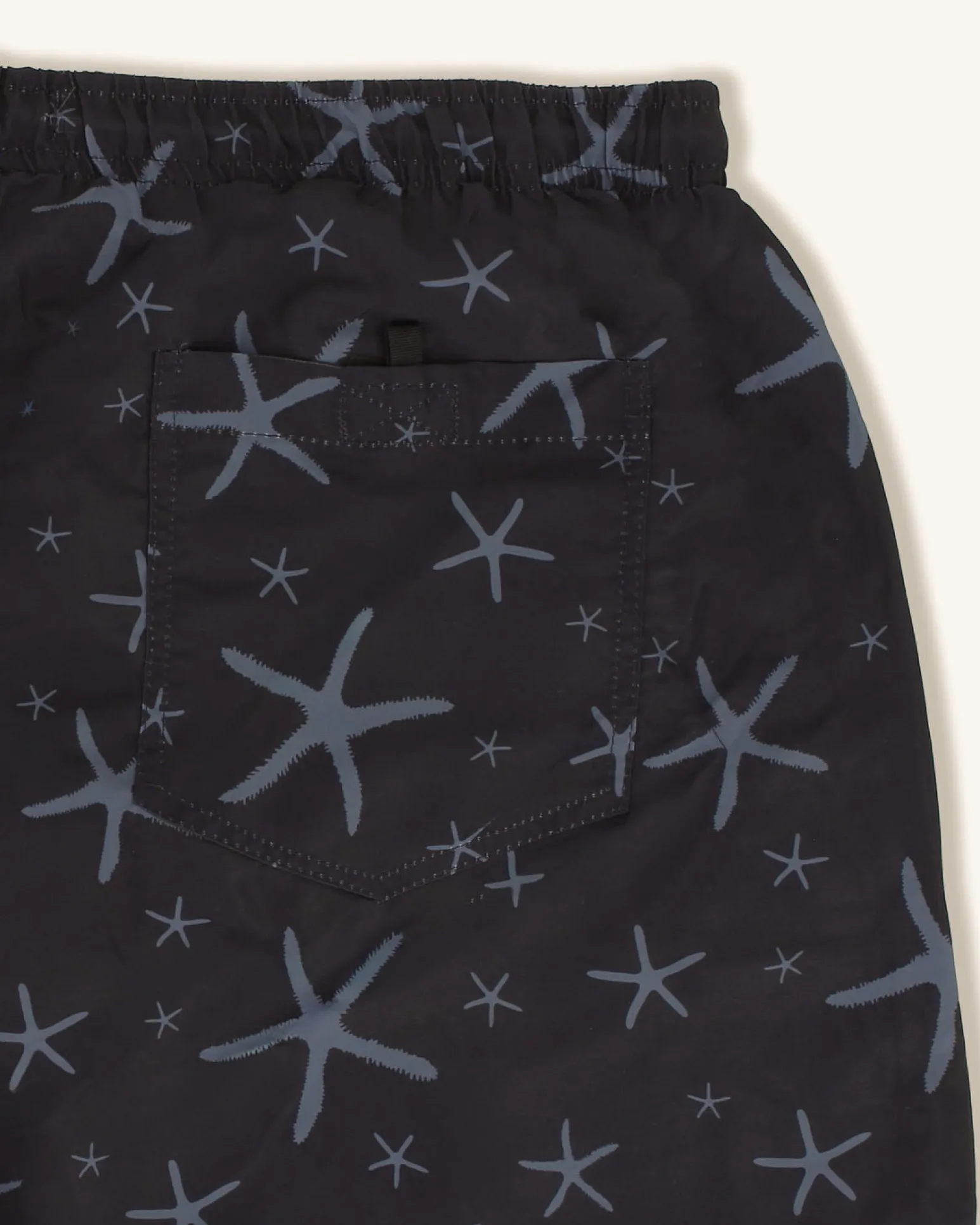 WAIKIKI RUN - BOXER MARE BLU CON DETTAGLI GRAFICI DA UOMO, DEVARON