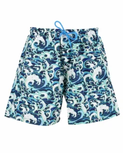 WAIKIKI RUN - BOXER MARE DA UOMO VERDE E BLU SERGIO - AU01853_A11200