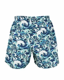 WAIKIKI RUN - BOXER MARE DA UOMO VERDE E BLU SERGIO - AU01853_A11200