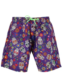 WAIKIKI RUN - BOXER MARE DA UOMO VIOLA IBIZA - AU01854_12750
