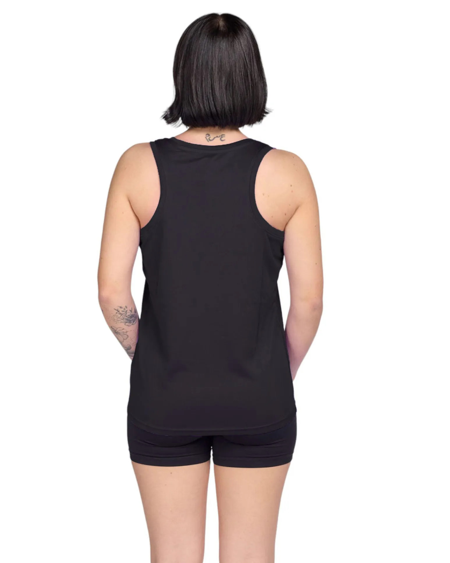 WAIKIKI RUN - CANOTTA SPORTIVA NERA DA DONNA - IRMA