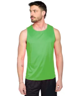 WAIKIKI RUN - CANOTTA SPORTIVA  VERDE DA UOMO - ARMIDO