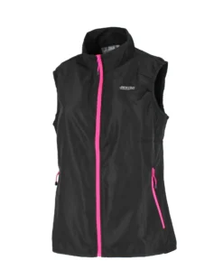 WAIKIKI RUN - GILET ANTIVENTO RUNNING DA DONNA BLACK ZITA - AD01479_A7250