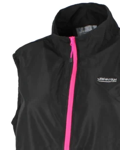 WAIKIKI RUN - GILET ANTIVENTO RUNNING DA DONNA BLACK ZITA - AD01479_A7250