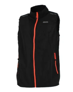 WAIKIKI RUN - GILET ANTIVENTO RUNNING DA UOMO NERO ZOILO - AU01901_A7250