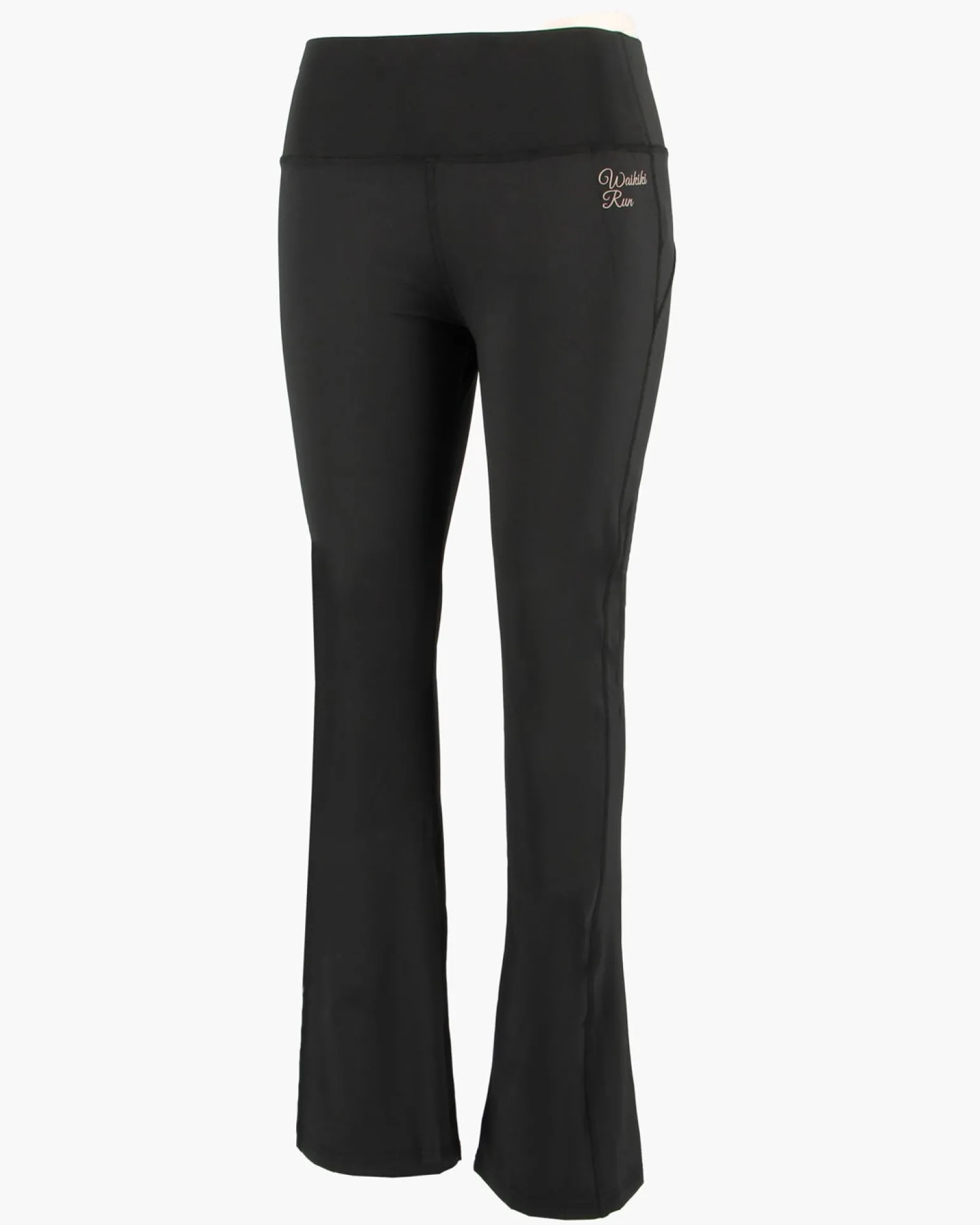 WAIKIKI RUN - LEGGINGS SVASATO NERO DA DONNA, MARA