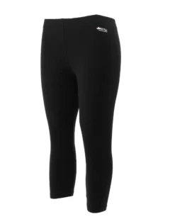 WAIKIKI RUN - LEGGINGS TRE/QUARTI NERO DA DONNA,  BRIGITTE