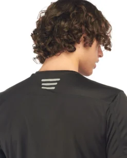 WAIKIKI RUN - T shirt da running blu in meh traspirante