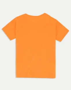 WAIKIKI RUN -T-SHIRT JUNIOR ( 6-13 ANNI) ARANCIONE CON DETTAGLIO GRAFICO, PARANZA