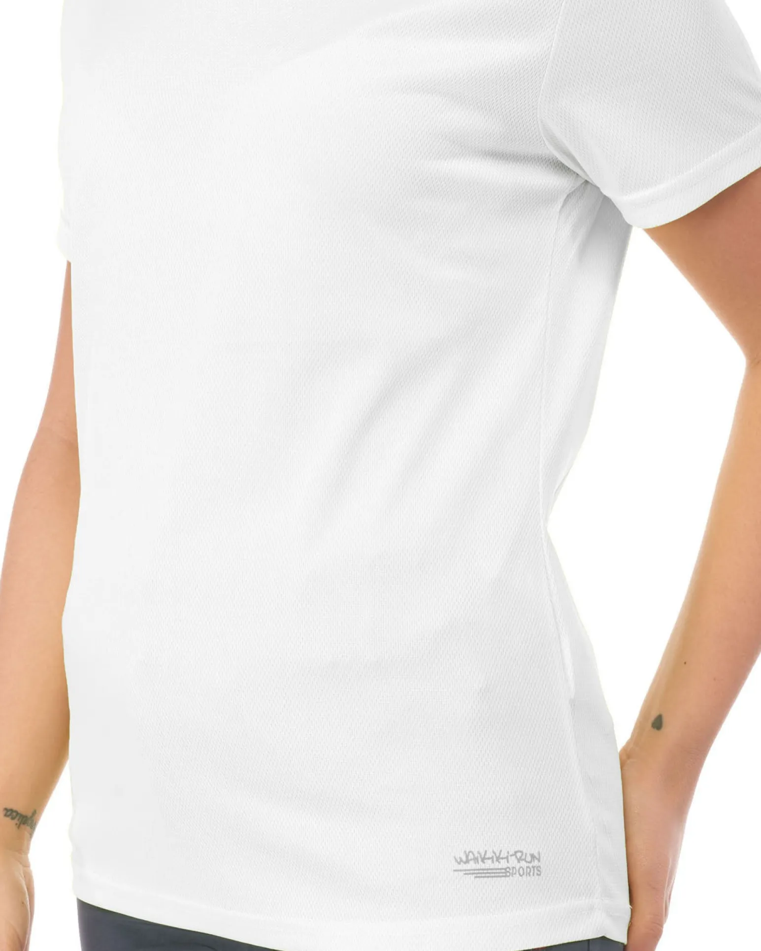 WAIKIKI RUN - T-SHIRT MEZZA MANICA BIANCA DA DONNA - ISIDE
