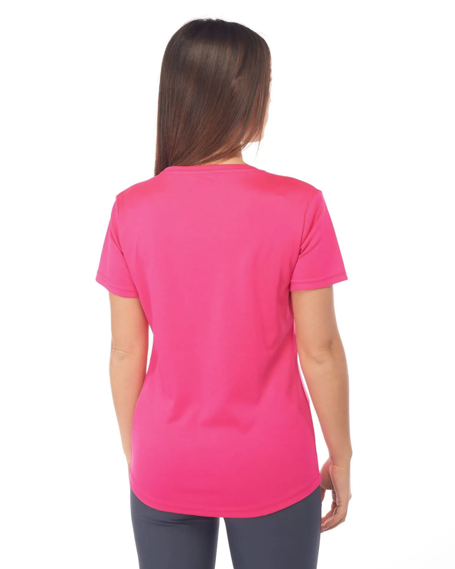 WAIKIKI RUN - T-SHIRT MEZZA MANICA FUXIA FLUO DA DONNA - ISIDE