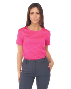 WAIKIKI RUN - T-SHIRT MEZZA MANICA FUXIA FLUO  DA DONNA - ISIDE