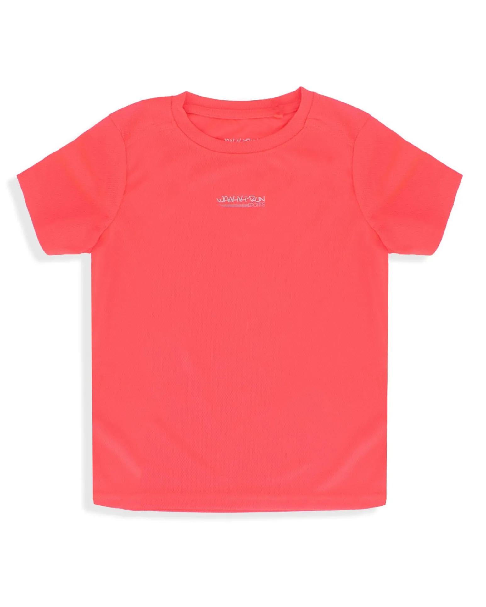 WAIKIKI RUN - T SHIRT MEZZA MANICA JUNIOR ( 4-13 ANNI) CORALLO, CAROTA